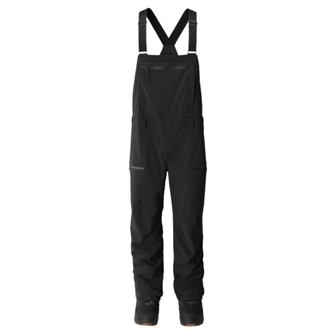 Jones Mountain Surf Recycled Bib Pant - Stealth Black