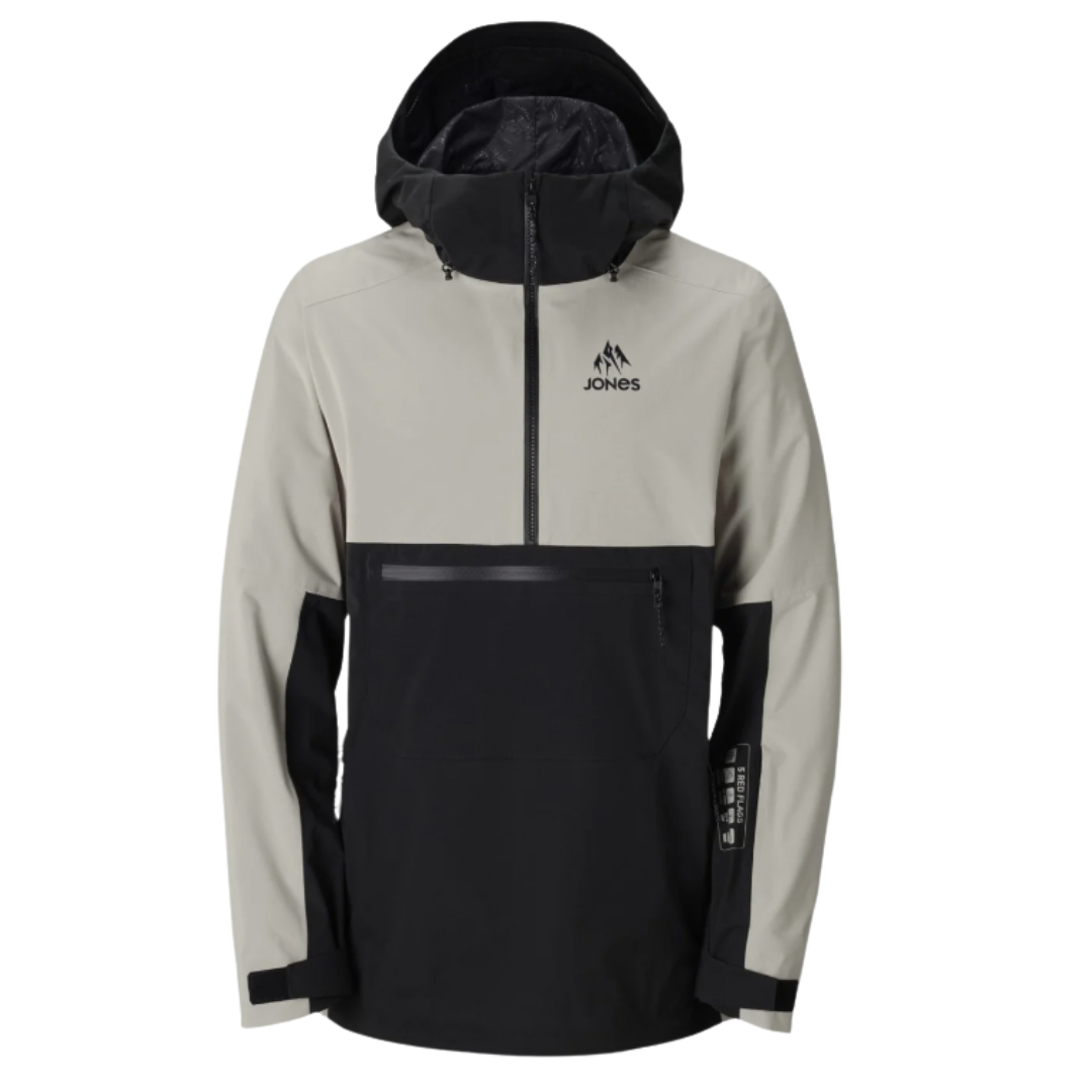 Jones Mountain Surf Anorak - Smoke Gray