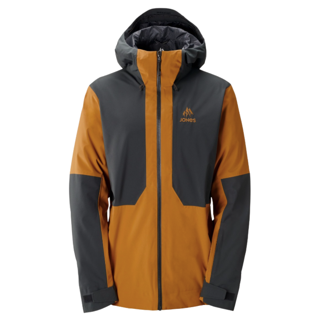 Jones Mountain Surf Recycled Shell Jacket - Sierra Brown