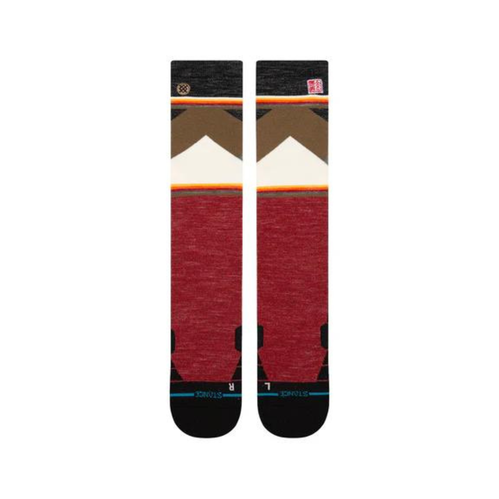 Stance Performance Ultralight Sock - Jimmy Chin Red