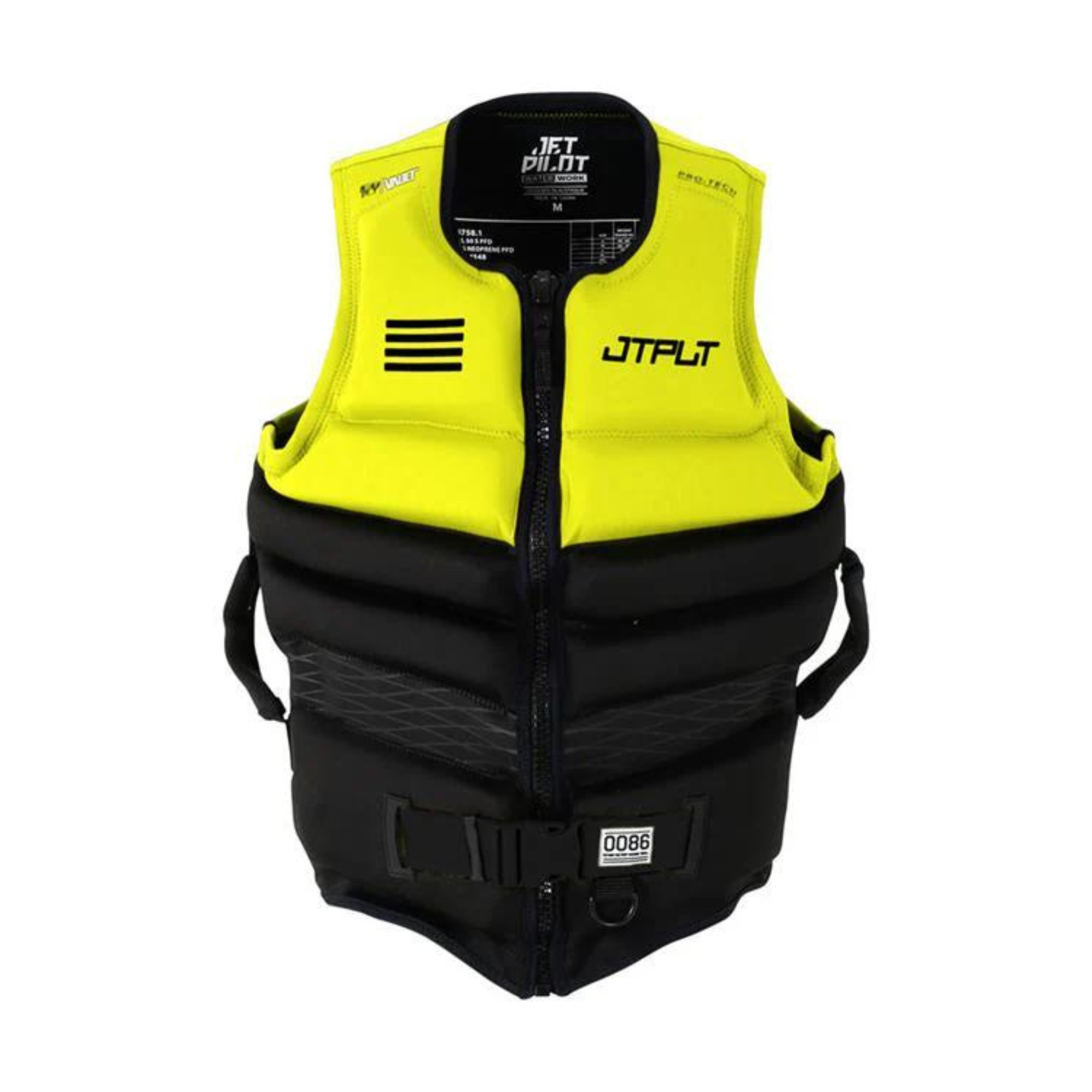 Jetpilot Unisex 3Sxty Hyperflex S-Grip Vest - Yellow L50