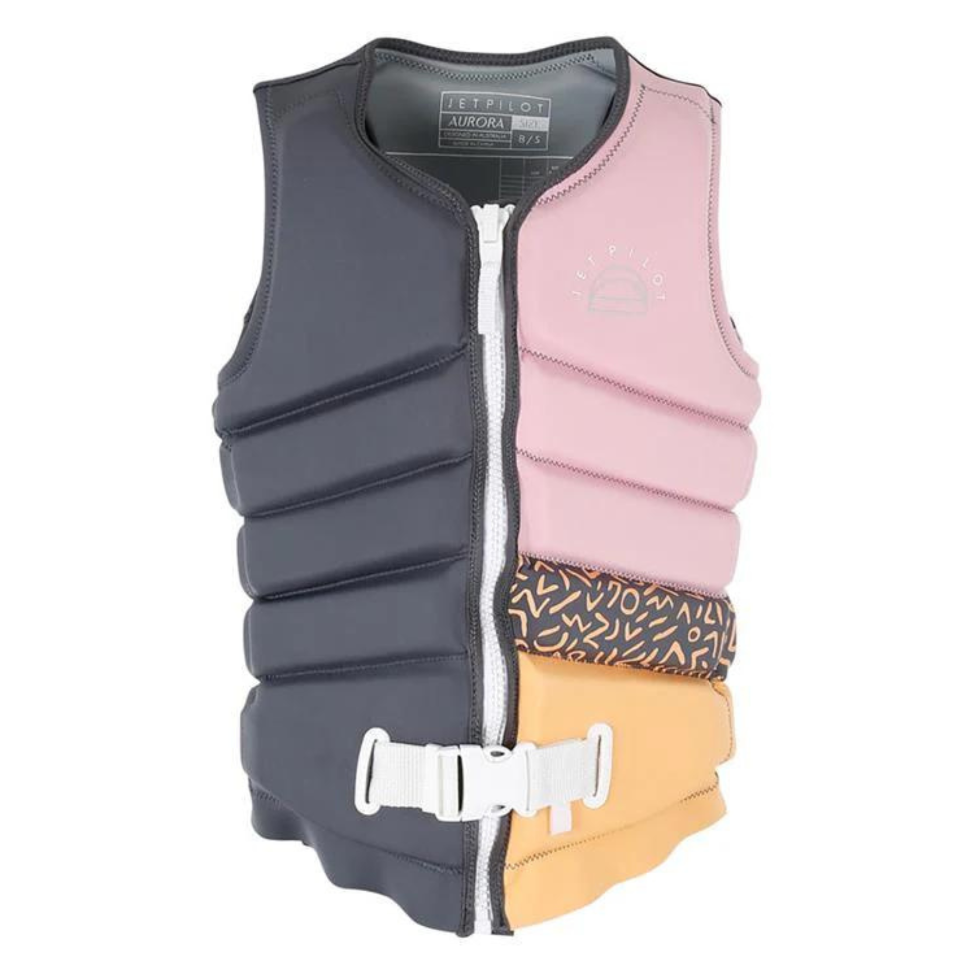 Jetpilot Women's X1 Zahra Vest - Charcoal