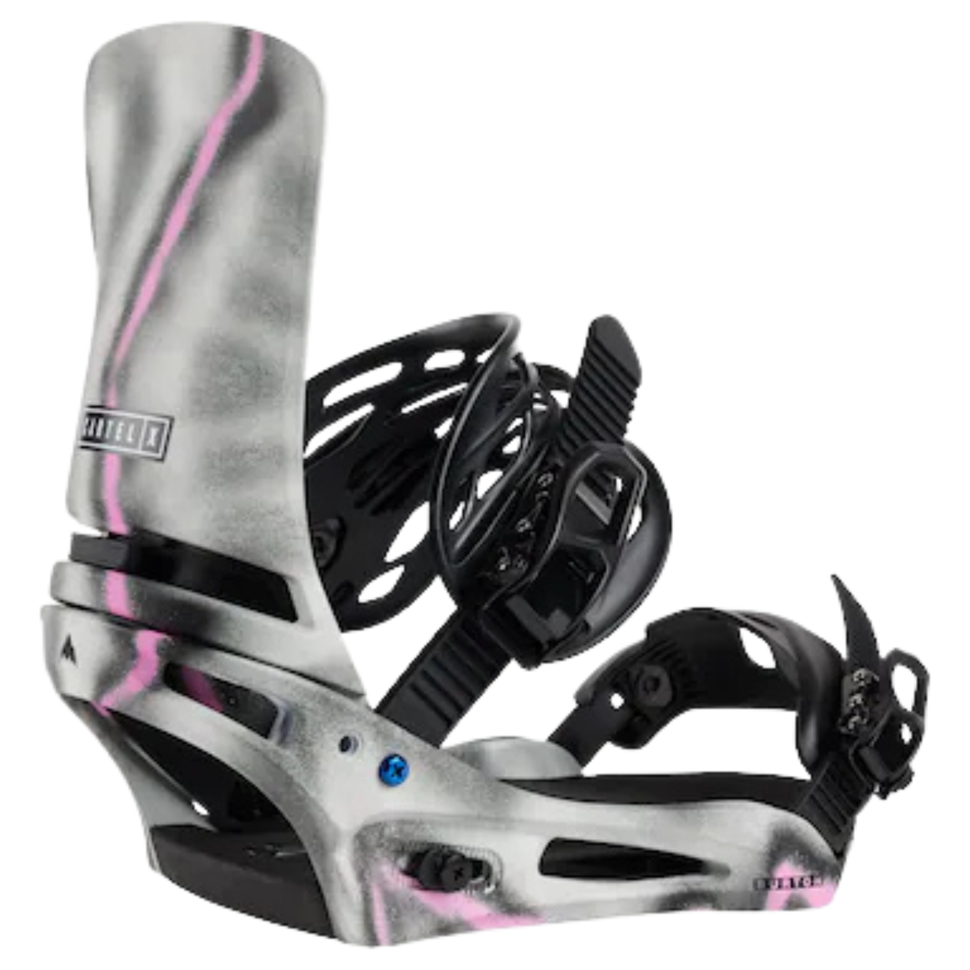 Burton Men's Cartel X Re:Flex Bindings - Gray/Pink