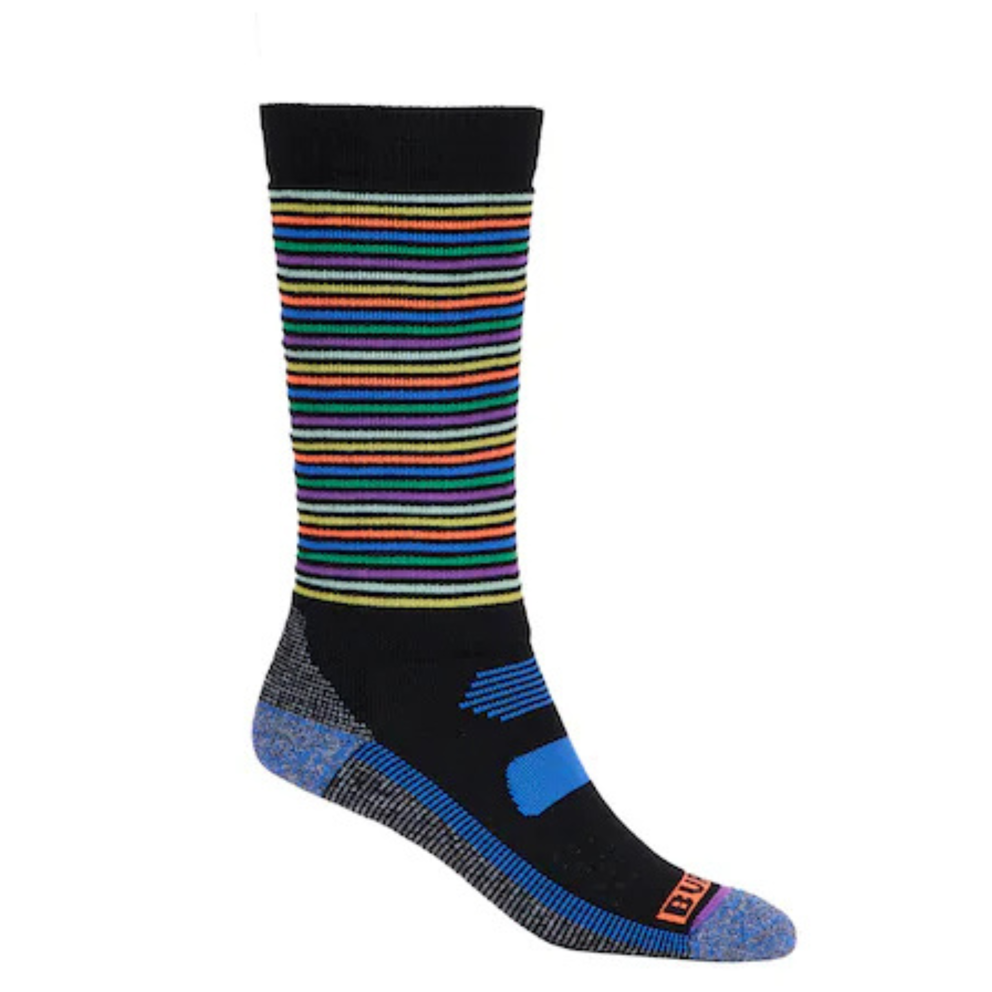 Burton Kids' Performance Midweight Sock - Mini Stripe