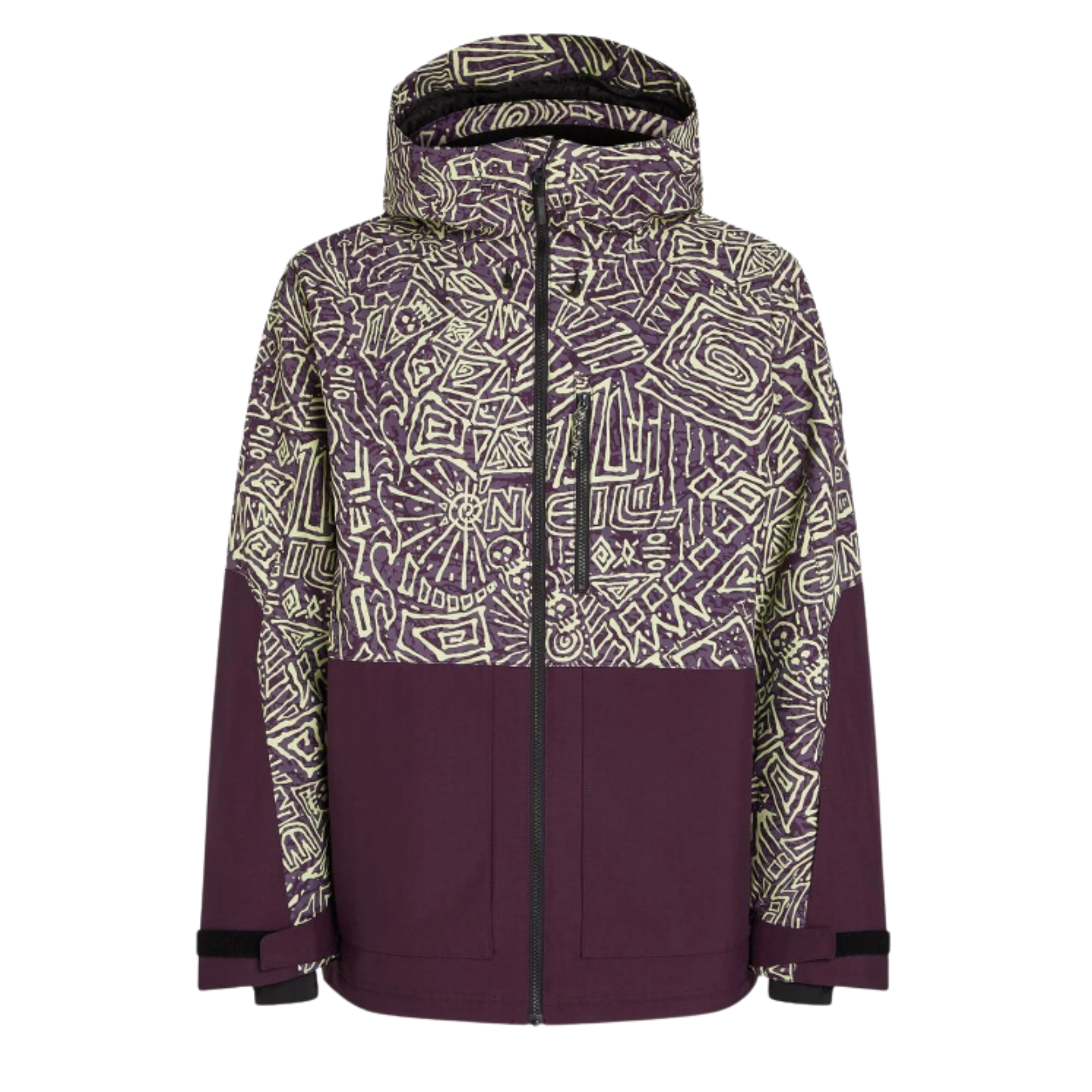 O'Neill O'riginals Block Snow Jacket - Dark Purple Sketch Heritage