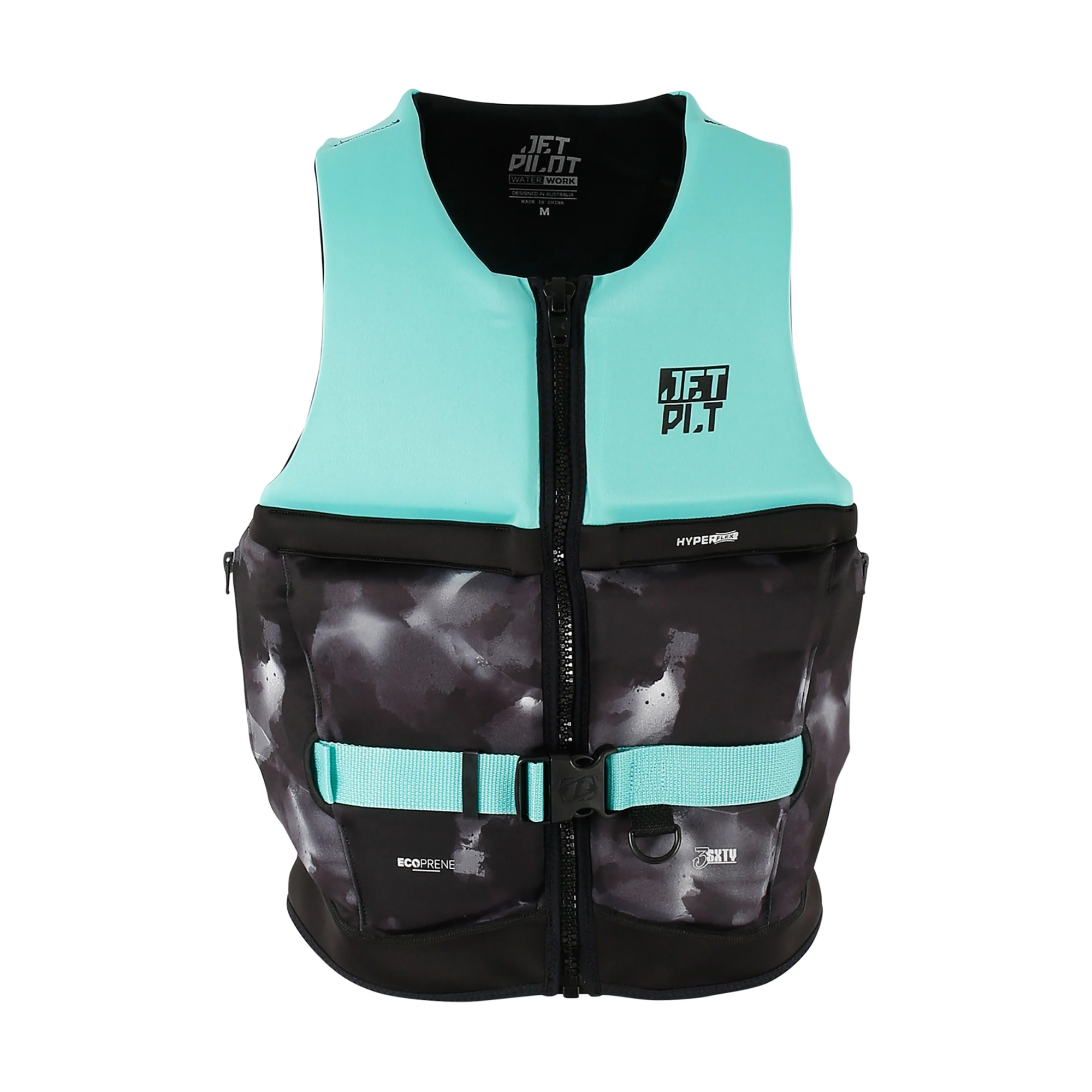 Jetpilot Unisex 3Sxty Hyperflex S-Grip Vest - Teal