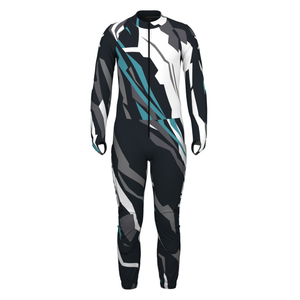 Head Junior Ski Race Suit - Speed Blue / White