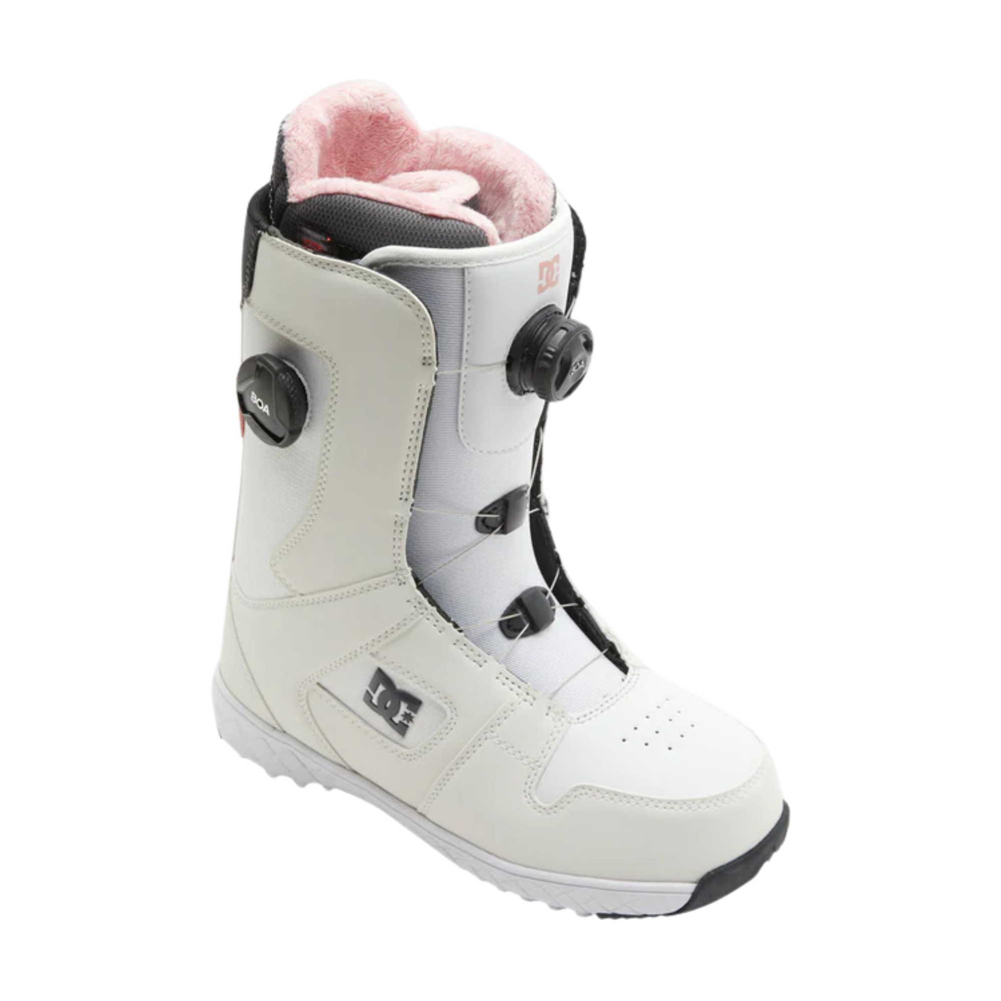 DC Women's Phase BOA Pro Boot - White/Pink/Battleship