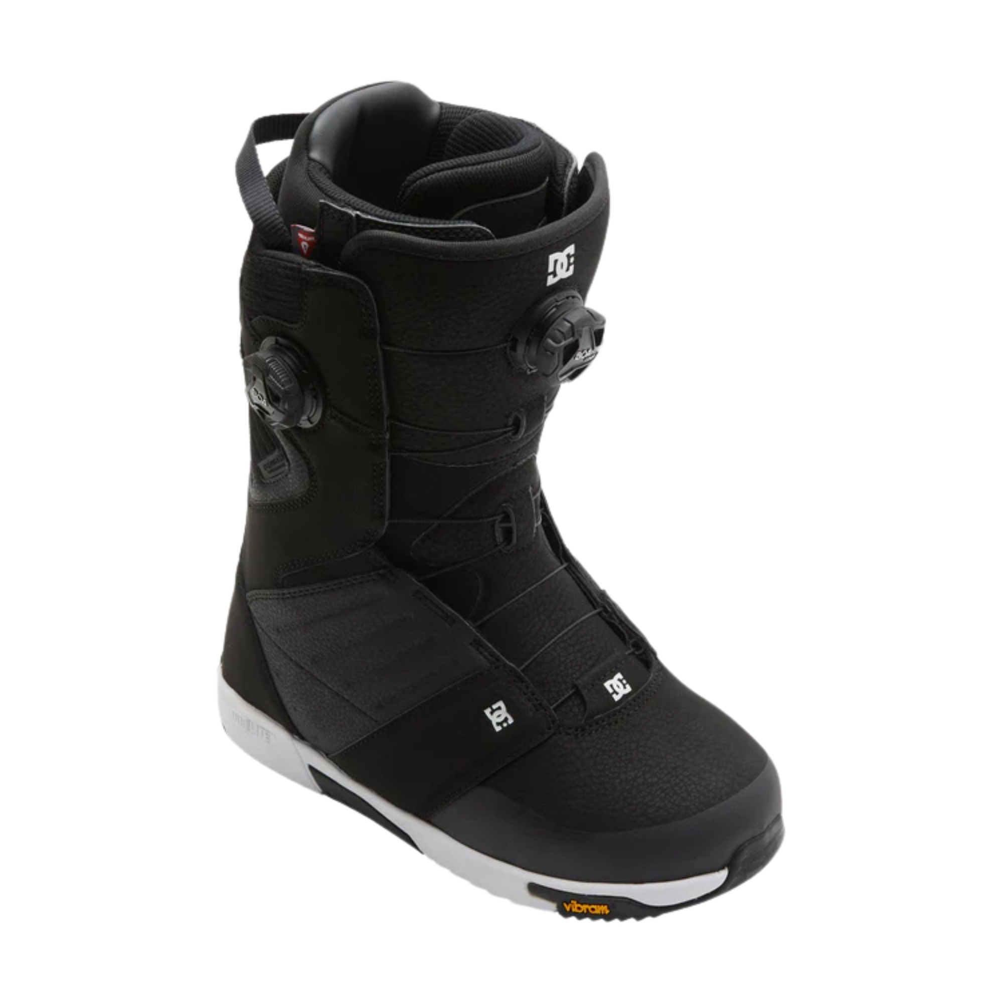 DC Men's Judge Snowboard Boots - Black / Black / White