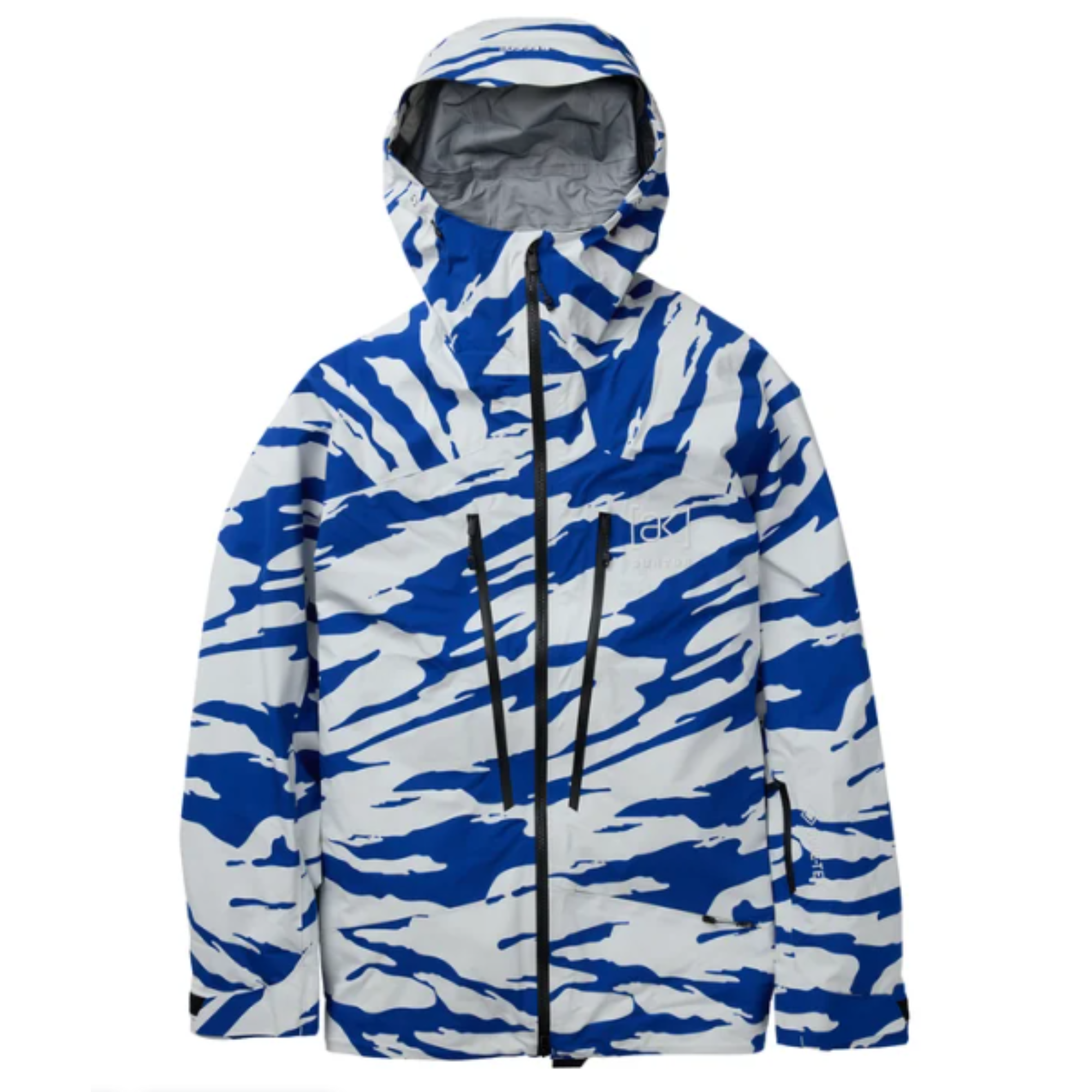 Burton [ak] Men's Tuvak GORE-TEX 3L C-Knit Jacket - Oversized Zebra / Jake Blue