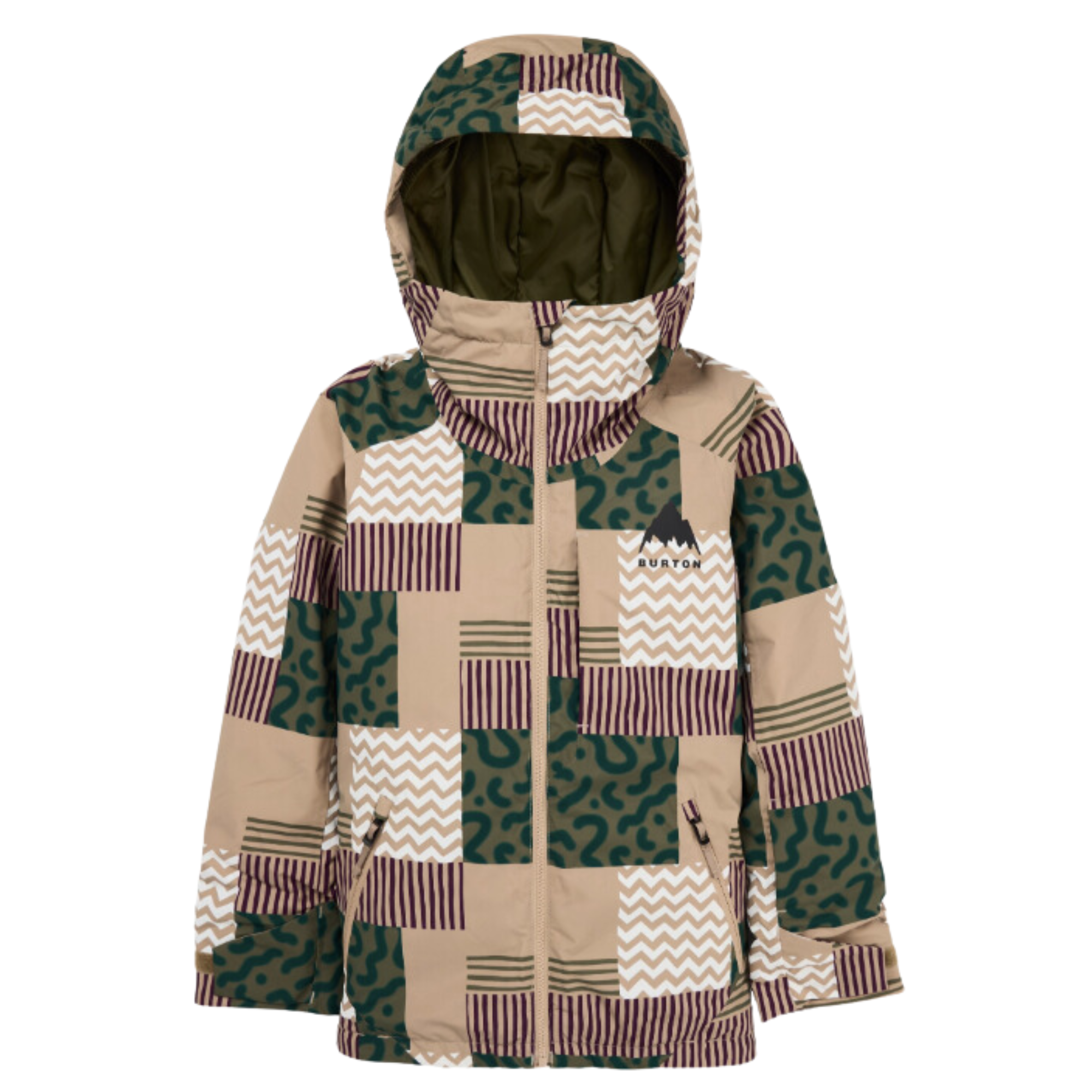 Burton Kids' Hillslope 2L Jacket - Patchwork