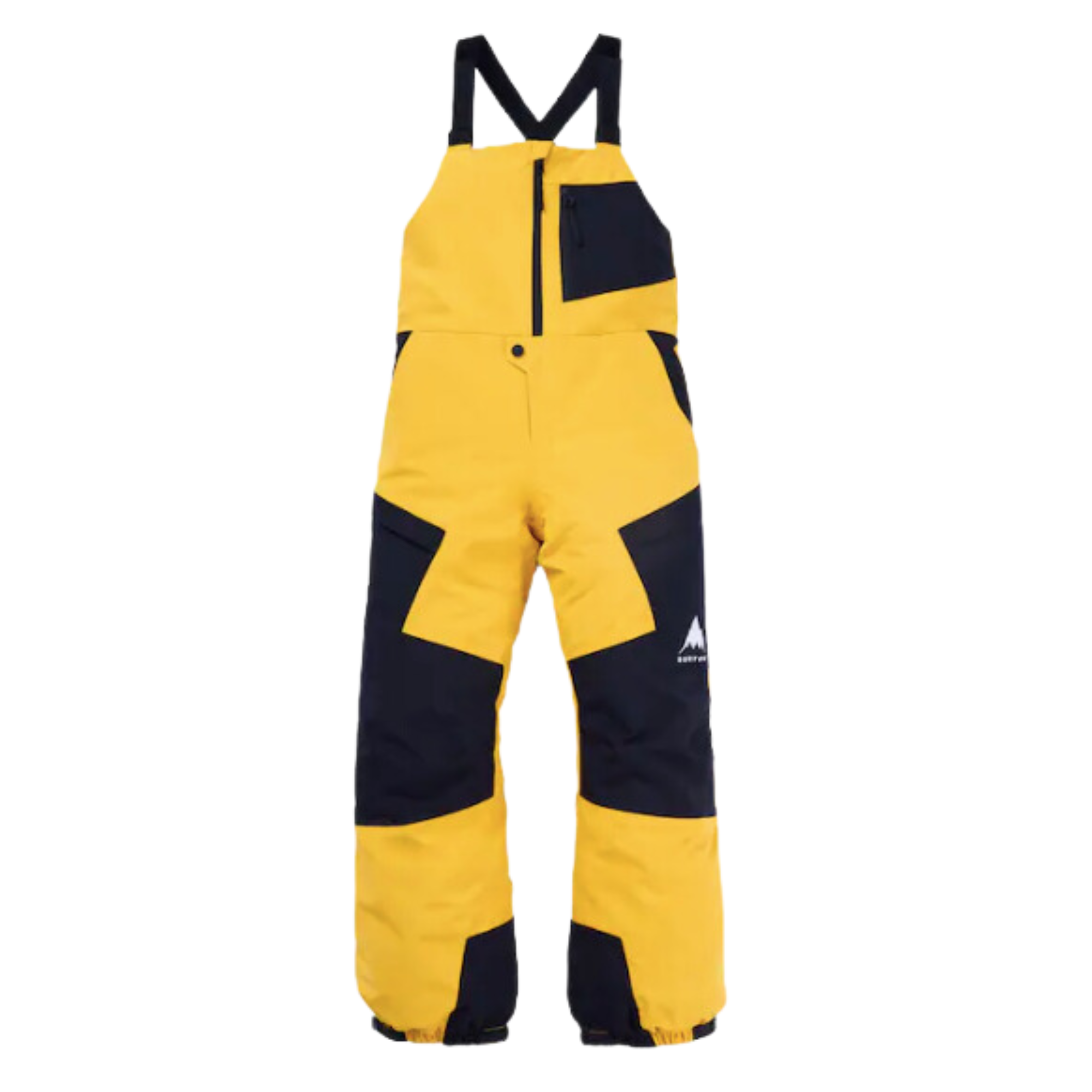 Burton Kids' Powline GORE-TEX 2L Bib Pant - Goldenrod / True Black”