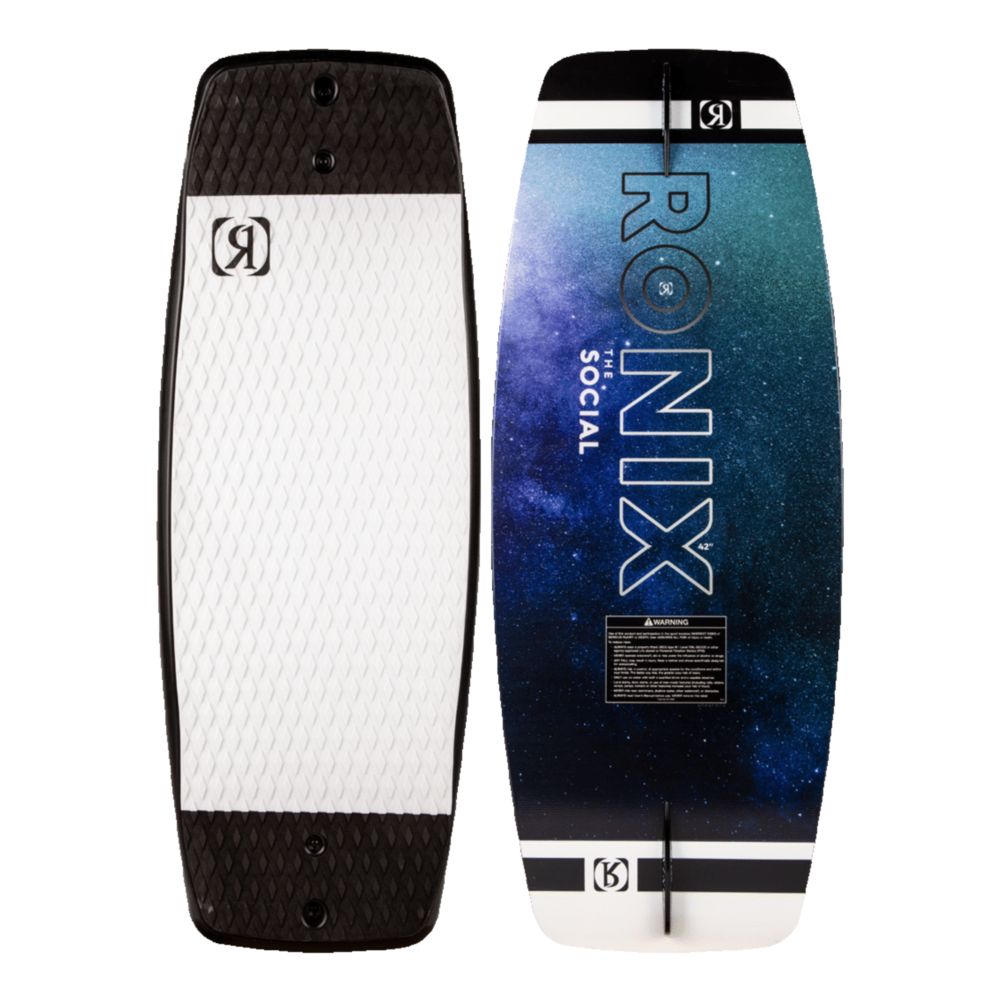 Ronix Social - Black/White/Galaxy 42"