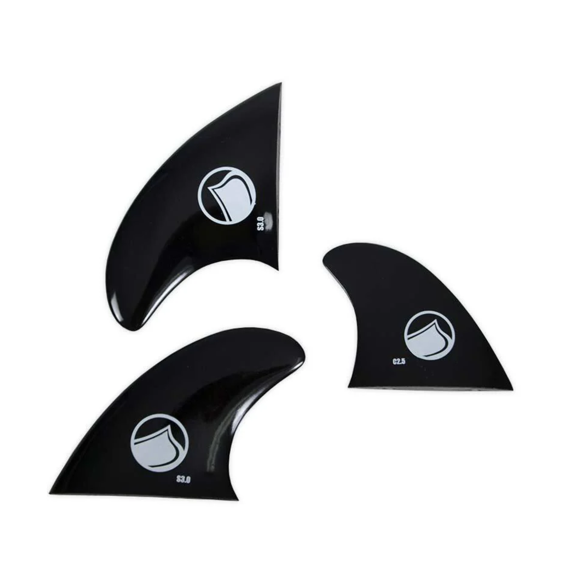 Liquid Force Surf 3.0 Fin Kit - 1/4 -20 Screws