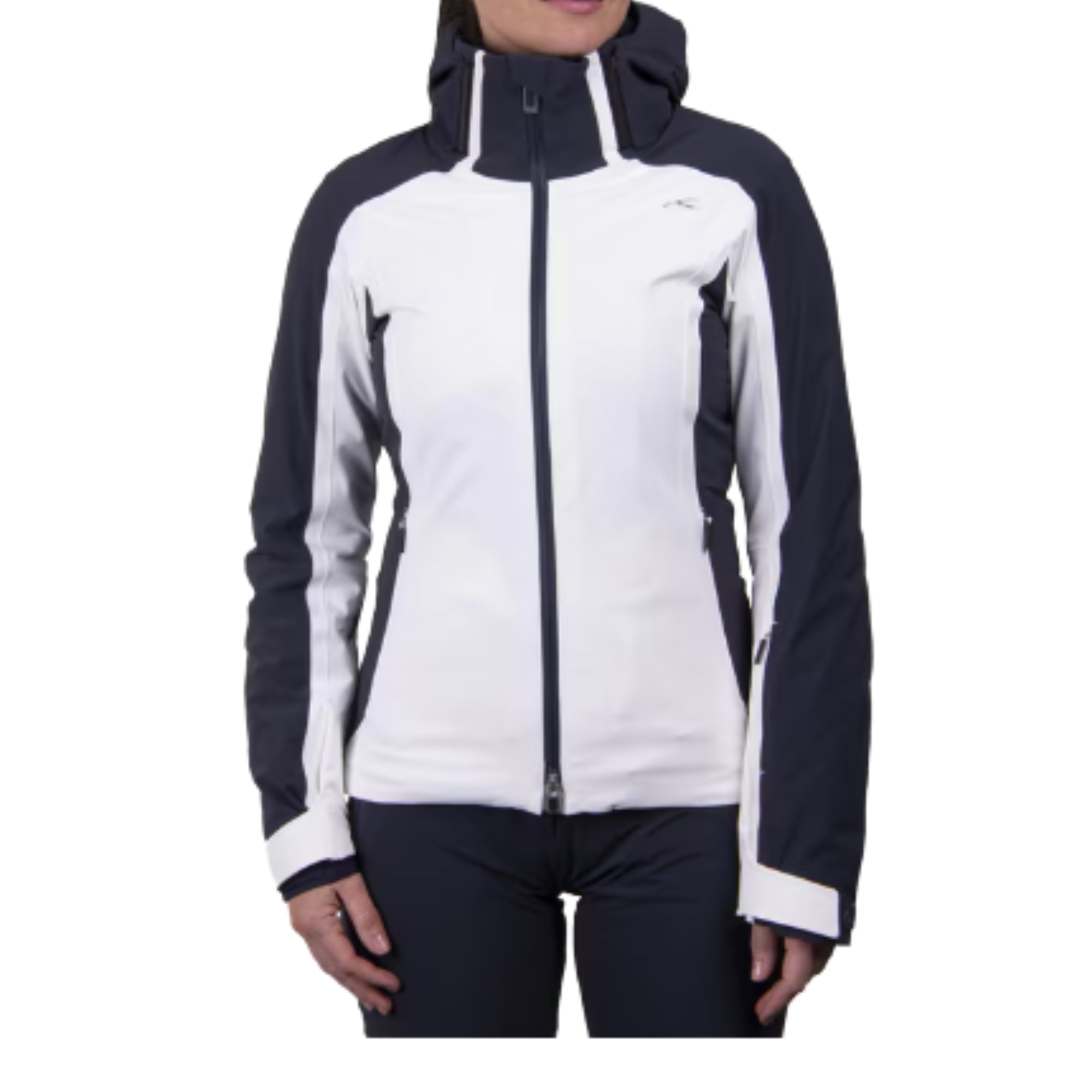 Kjus Women's Formula Jacket - White / Deep Space