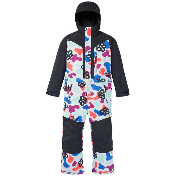 Burton Kids One Piece True Black Flora Mirage Ballistics